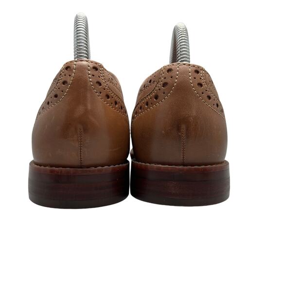 Rockport Tan Stylepurpose Tan Leather Upper Wingtip Derby Mens 7M Dress Shoes main image 7
